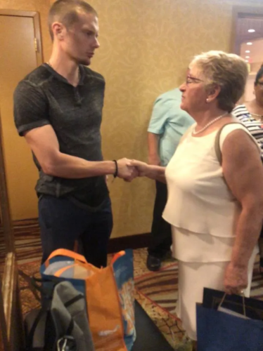 Meeting the audience, August 2018