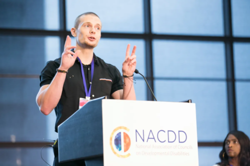 Russell Lehmann National Association of Councils on Developmental Disabilities (NACDD) Conference 2019. New Orleans, LA