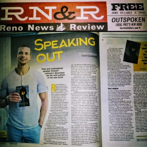 Russell Lehmann Motivational Speaker Reno News and Review - June 2019